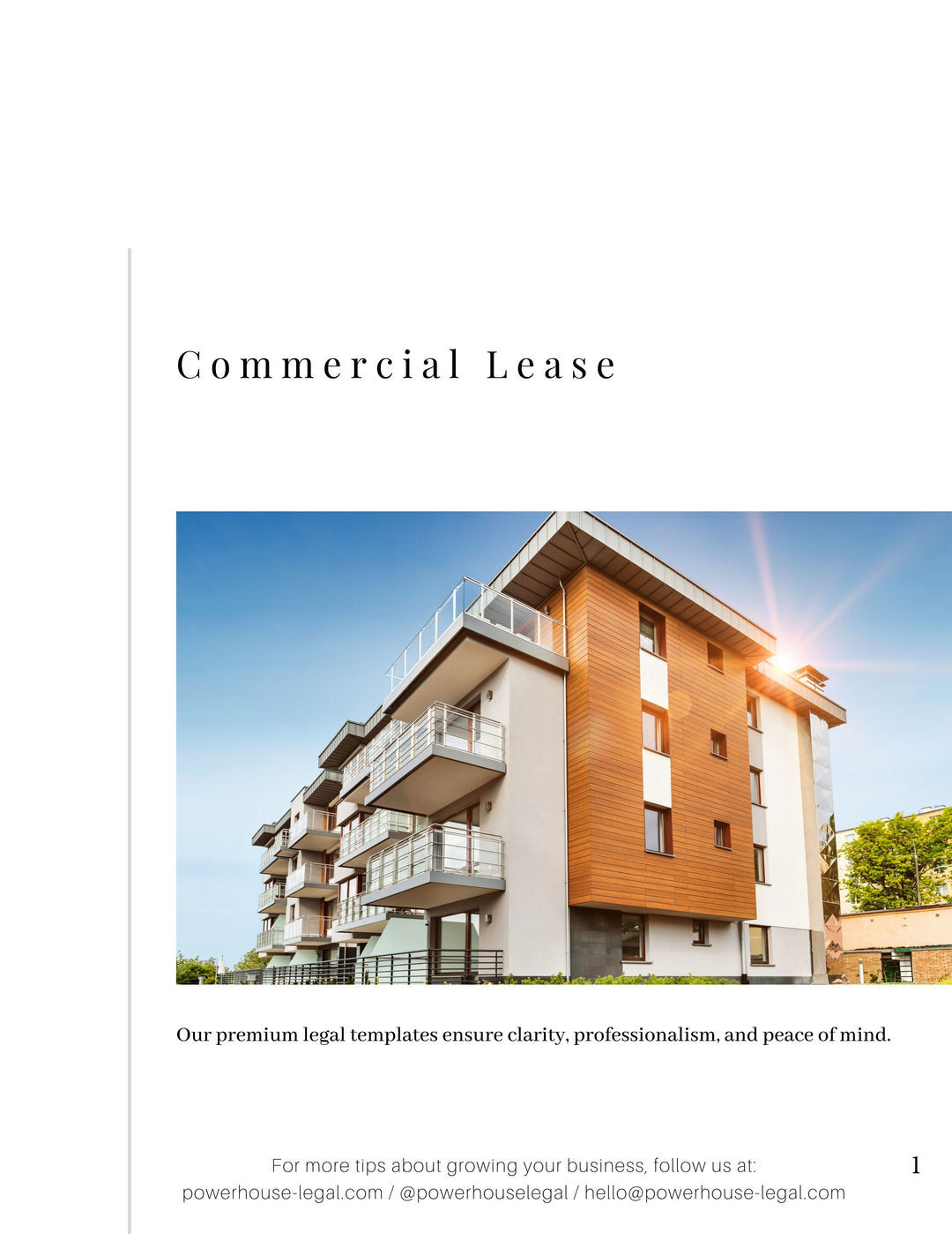 Commercial Lease