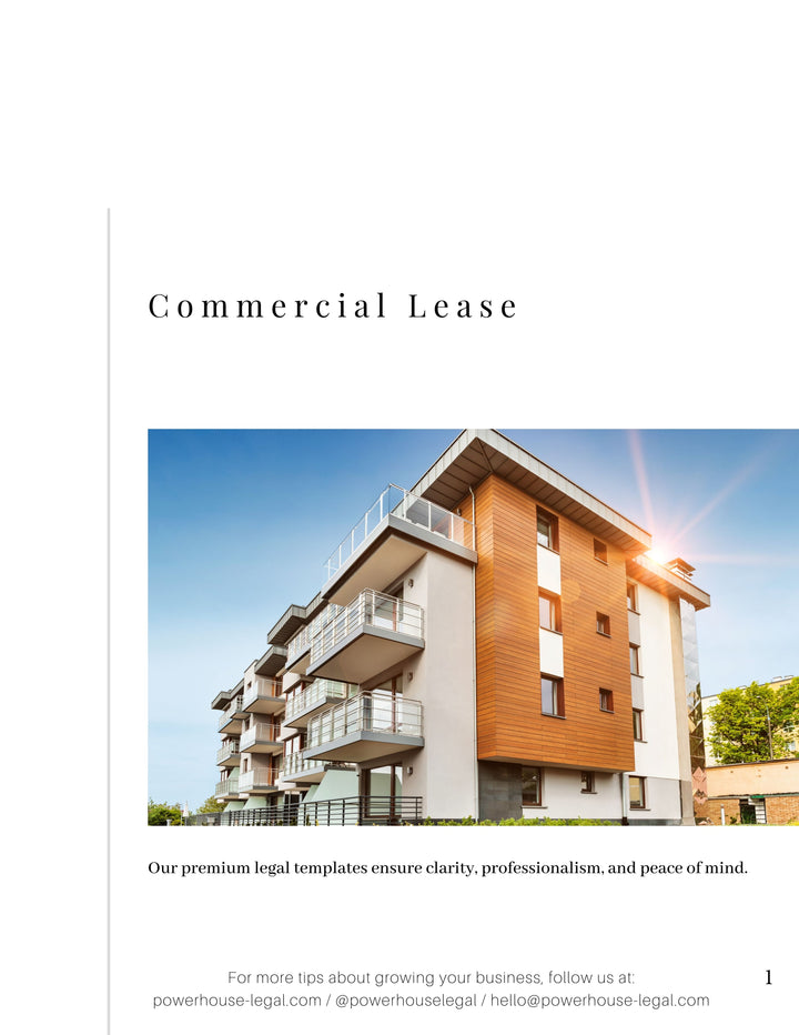 Commercial Lease